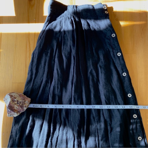 NWOT Free People Black This That Skirt - Picture 16 of 16